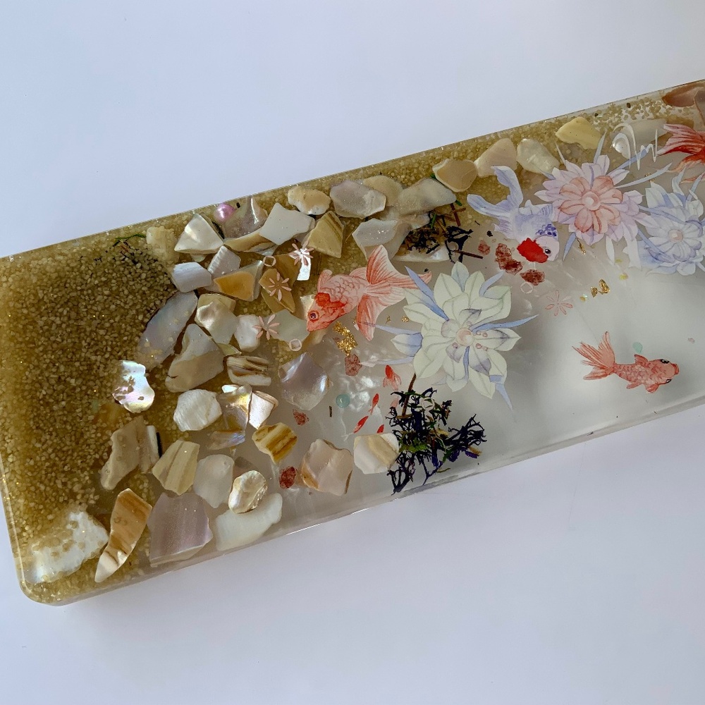 Gorgeous Koi Keyboard Wrist Rest